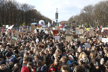 'Fridays for Future' Demonstration in Berlin