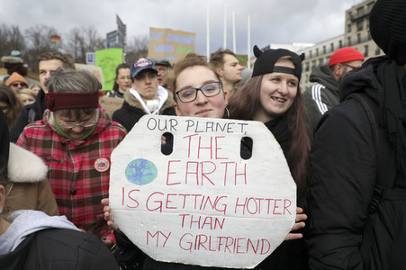 'Fridays for Future' Demonstration in Berlin