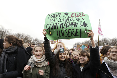 'Fridays for Future' Demonstration in Berlin