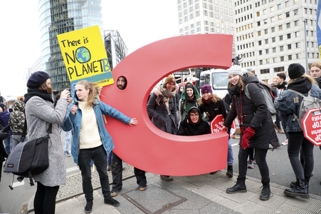 'Fridays for Future' Demonstration in Berlin