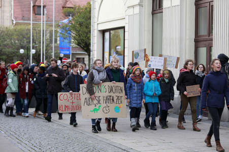 'Fridays for Future' Demonstration in Görlitz
