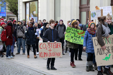 'Fridays for Future' Demonstration in Görlitz