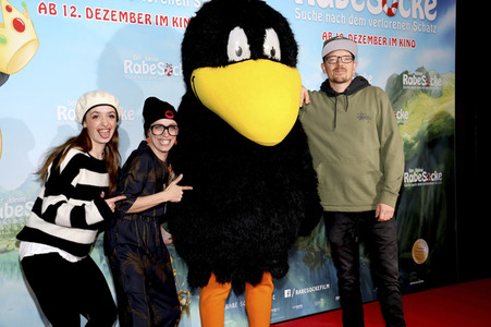 Filmpremiere 'Der kleine Rabe Socke - Suche nach dem verlorenen Schatz' in Berlin