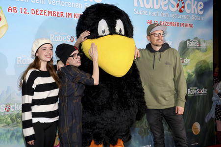 Filmpremiere 'Der kleine Rabe Socke - Suche nach dem verlorenen Schatz' in Berlin