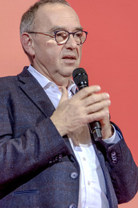 Pressekonferenz zur neuen SPD Führungsspitze in Berlin