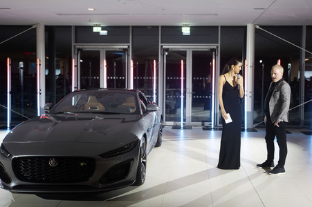 Weltpremiere des Jaguar F-Type in München