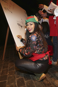 Charity-Weihnachtsfeier für Obdachlose in Hamburg