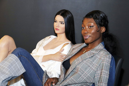 Enthüllung der Wachsfigur von Kendall Jenner im Madame Tussauds Berlin