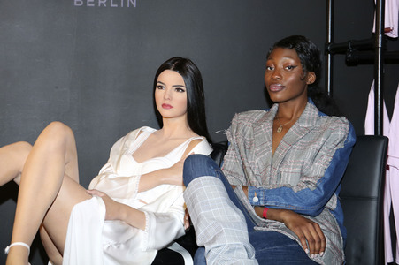 Enthüllung der Wachsfigur von Kendall Jenner im Madame Tussauds Berlin