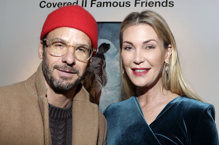 Ausstellungseröffnung 'Covered II – Famous Friends' in Hamburg