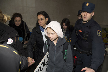 Klimademo am Rande der UN-Klimakonferenz in Madrid