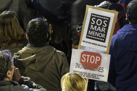 Klimademo am Rande der UN-Klimakonferenz in Madrid