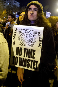 Klimademo am Rande der UN-Klimakonferenz in Madrid