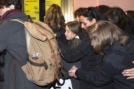 Klimademo am Rande der UN-Klimakonferenz in Madrid