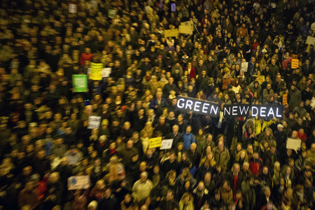 Klimademo am Rande der UN-Klimakonferenz in Madrid