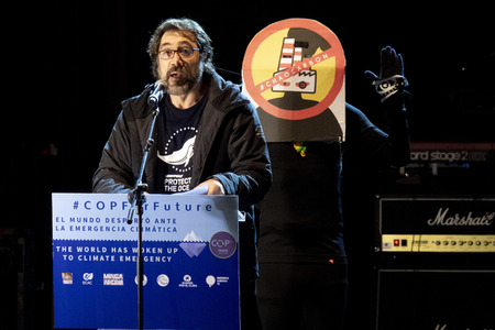 Klimademo am Rande der UN-Klimakonferenz in Madrid