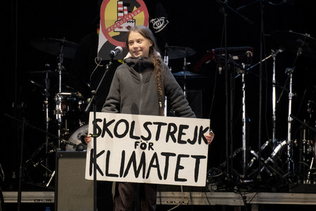 Klimademo am Rande der UN-Klimakonferenz in Madrid