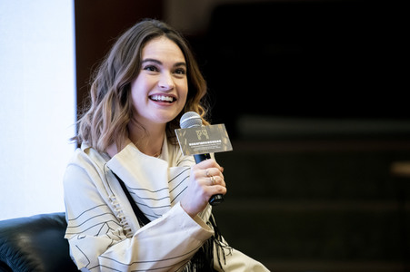 Podiumsgespräch mit Lily James, International Film Festival & Awards Macao 2019