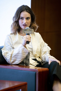 Podiumsgespräch mit Lily James, International Film Festival & Awards Macao 2019