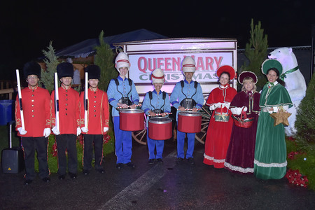 Queen Mary Christmas Media & VIP Night in Long Beach