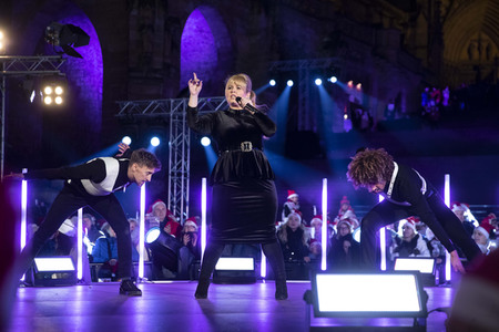 TV-Show 'Weihnachten bei uns' in Erfurt