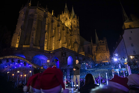 TV-Show 'Weihnachten bei uns' in Erfurt