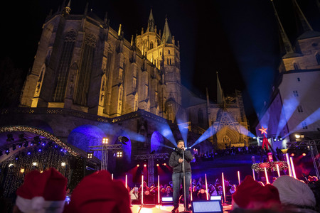 TV-Show 'Weihnachten bei uns' in Erfurt