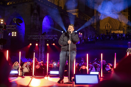 TV-Show 'Weihnachten bei uns' in Erfurt