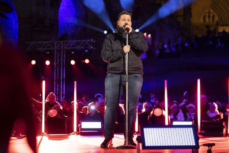 TV-Show 'Weihnachten bei uns' in Erfurt