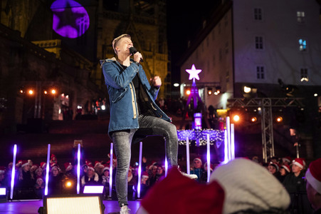 TV-Show 'Weihnachten bei uns' in Erfurt