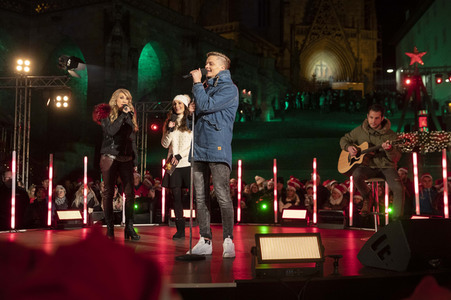 TV-Show 'Weihnachten bei uns' in Erfurt