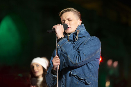 TV-Show 'Weihnachten bei uns' in Erfurt