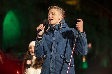 TV-Show 'Weihnachten bei uns' in Erfurt