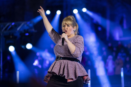 TV-Show 'Weihnachten bei uns' in Erfurt