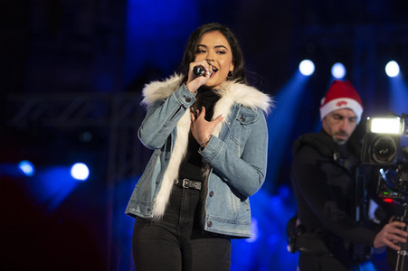 TV-Show 'Weihnachten bei uns' in Erfurt