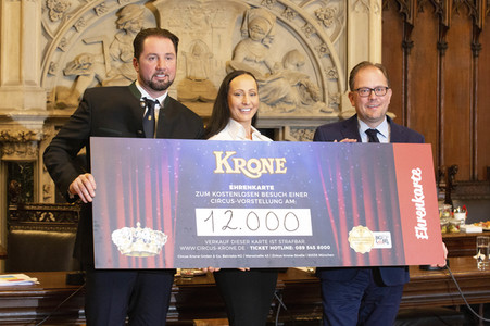 Pressekonferenz zur Winterspielzeit 2019/2020 vom Circus Krone in München