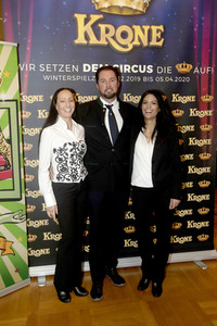 Pressekonferenz zur Winterspielzeit 2019/2020 vom Circus Krone in München