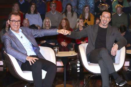 Talkshow 'Markus Lanz' in Hamburg