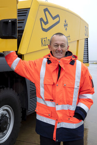 Präsentation des Winter-Fuhrparks des Flughafens Köln Bonn