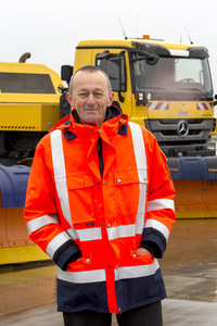 Präsentation des Winter-Fuhrparks des Flughafens Köln Bonn