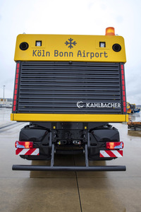 Präsentation des Winter-Fuhrparks des Flughafens Köln Bonn