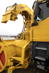 Präsentation des Winter-Fuhrparks des Flughafens Köln Bonn