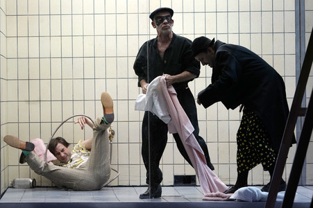 Theaterprobe '(Life on earth can be sweet) Donna' in Berlin