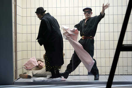 Theaterprobe '(Life on earth can be sweet) Donna' in Berlin