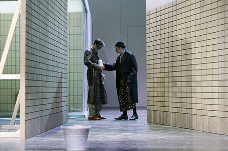 Theaterprobe '(Life on earth can be sweet) Donna' in Berlin