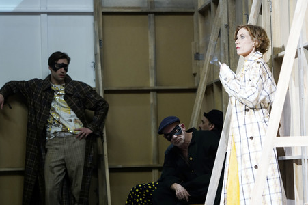 Theaterprobe '(Life on earth can be sweet) Donna' in Berlin