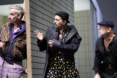 Theaterprobe '(Life on earth can be sweet) Donna' in Berlin