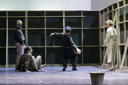 Theaterprobe '(Life on earth can be sweet) Donna' in Berlin