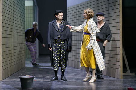 Theaterprobe '(Life on earth can be sweet) Donna' in Berlin