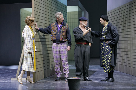 Theaterprobe '(Life on earth can be sweet) Donna' in Berlin